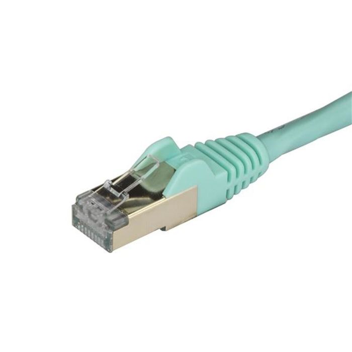 Cable de Red Rígido UTP Categoría 6 Startech 6ASPAT2MAQ 2 m Azul Turquesa 1