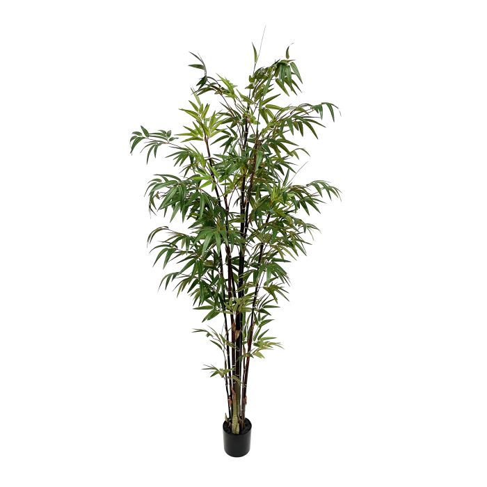 Planta Artificial Bambú 180 cm Verde Tela
