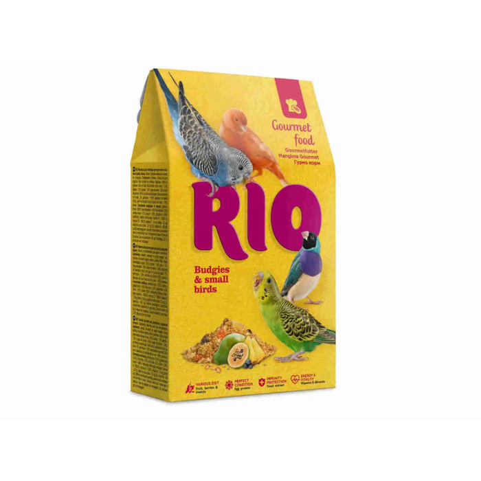 Rio Gourmet Periquitos Y Otras Aves Pequeñas 250 gr