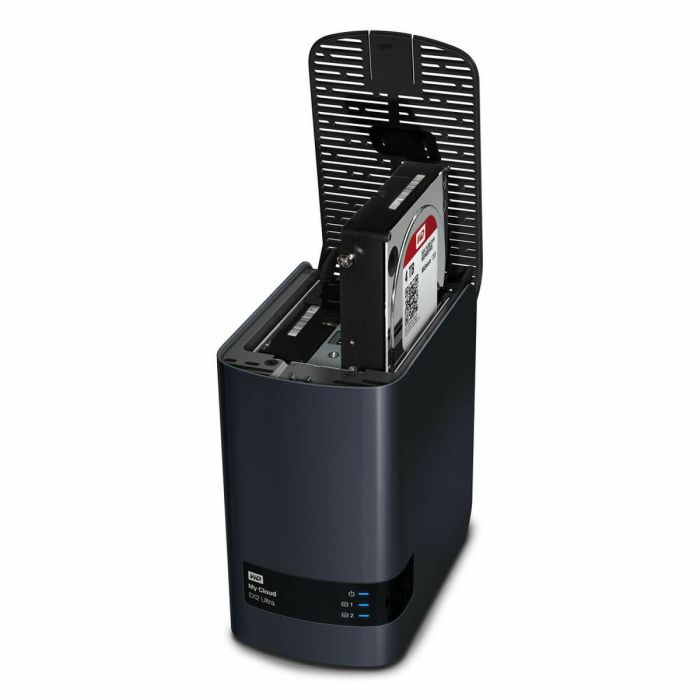 Almacenamiento en Red NAS Western Digital My Cloud EX2 Ultra Negro Marvell ARMADA 385 3