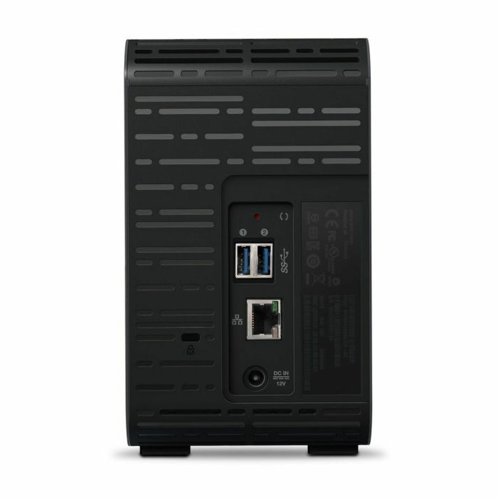 Almacenamiento en Red NAS Western Digital My Cloud EX2 Ultra Negro Marvell ARMADA 385 2