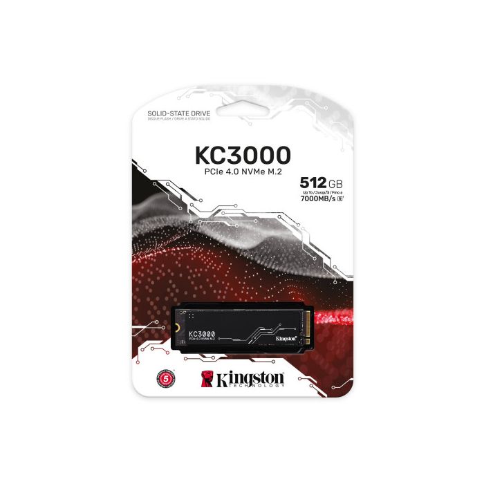 Disco Duro Kingston KC3000 512 GB SSD 2