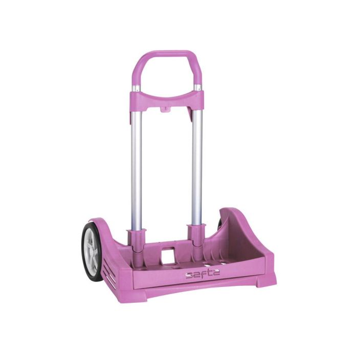 Safta Carro Portamochilas Evolution P.673C Trolley Rosa Claro