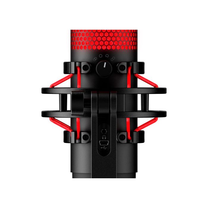 Micrófono Hyperx HyperX QuadCast Negro Rojo Rojo/Negro 1