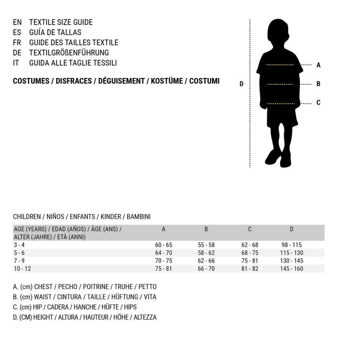 Disfraz para Niños Asesino Negro 5-6 Años 7-9 Años (2 Unidades) (2 pcs) 1