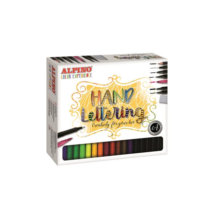 Set de Rotuladores Alpino Hand Lettering Color Experience Multicolor (30 piezas)