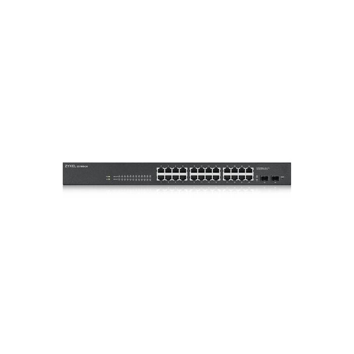 Zyxel GS-1900-24 v2 Gestionado L2 Gigabit Ethernet (10/100/1000) 1U Negro 2