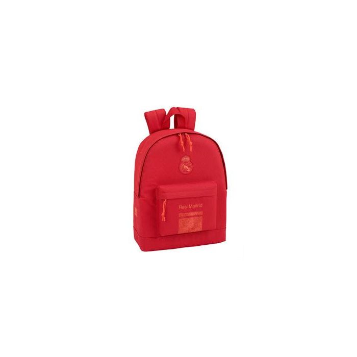 Mochila para Portátil Real Madrid C.F. 72445 15,6'' Rojo 32.5 x 43 x 15 cm