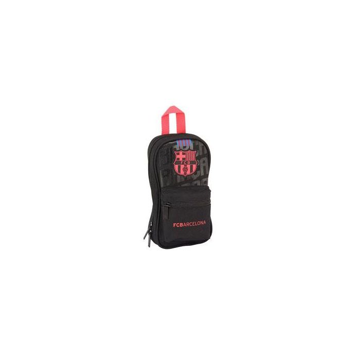 Plumier Mochila F.C. Barcelona Negro 12 x 23 x 5 cm (33 Piezas)