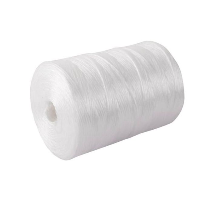 Cuerda Rafia Liderpapel Color Blanco Rollo De 600 Metros 2