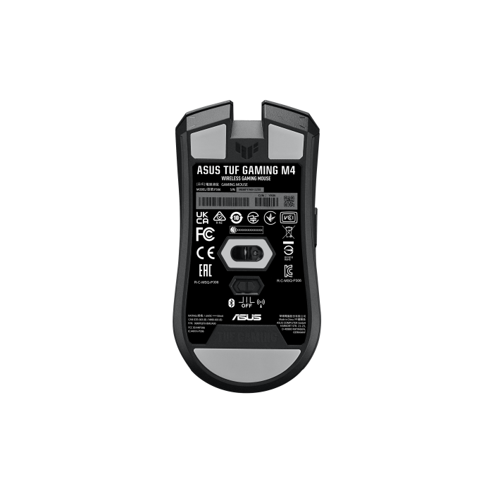 ASUS TUF Gaming M4 Wireless ratón mano derecha RF inalámbrica + Bluetooth Óptico 12000 DPI 1