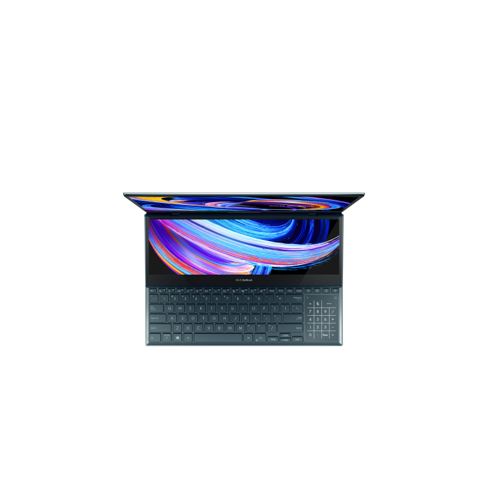 ASUS ZenBook Pro Duo 15 OLED UX582ZM-H2030W - Portátil 15.6" 4K Ultra HD (Core i7-12700H, 32GB RAM, 1TB SSD, GeForce RTX 3060 6GB, Windows 11 Home) Azul Celestial - Teclado QWERTY español 5
