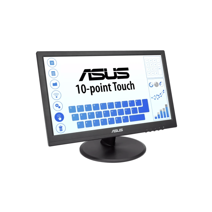 ASUS VT168HR 39,6 cm (15.6") 1366 x 768 Pixeles Multi-touch Negro 1