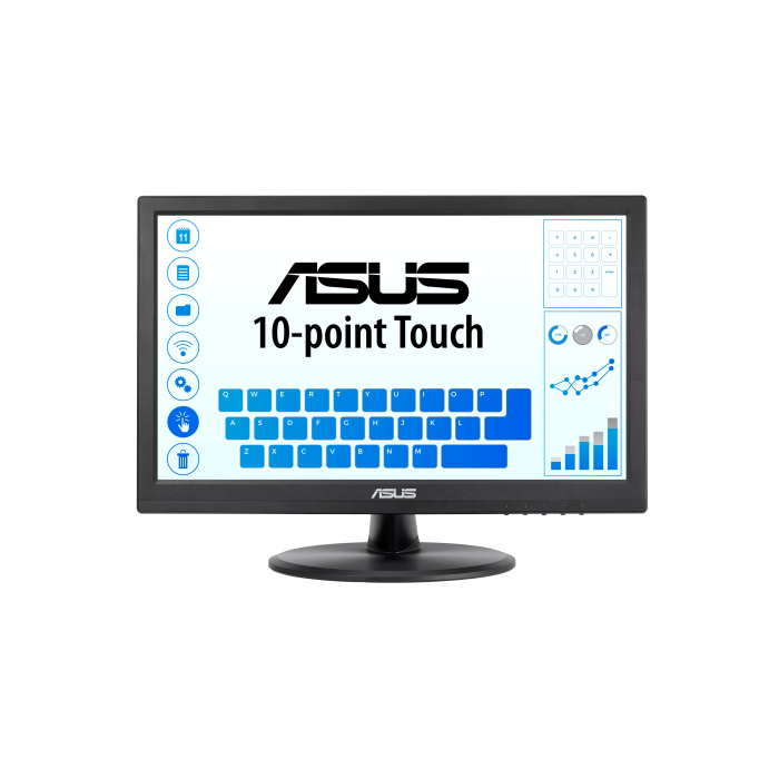 ASUS VT168HR 39,6 cm (15.6") 1366 x 768 Pixeles Multi-touch Negro 2