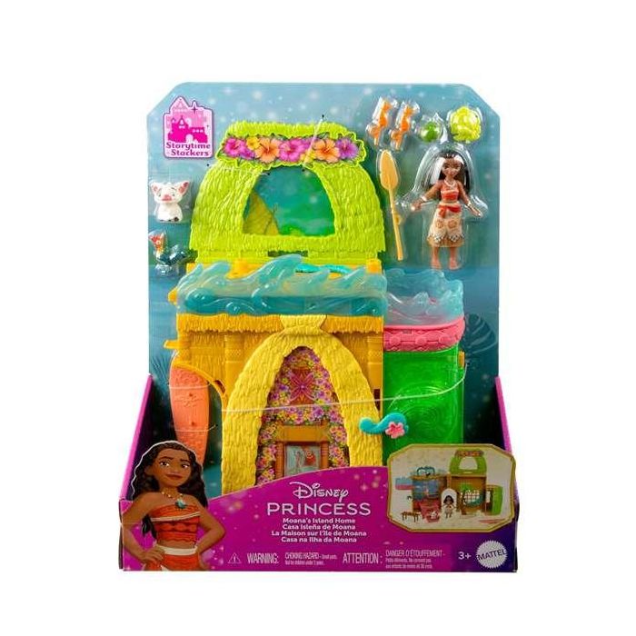 Disney princess minis casa de muñecas isleña de vaiana