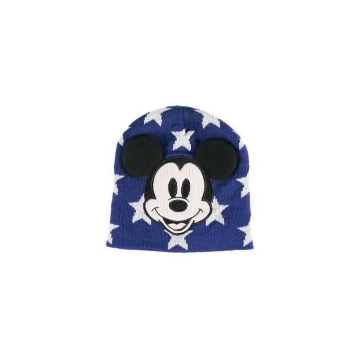 Gorro Infantil Mickey Mouse Azul marino (Talla única)