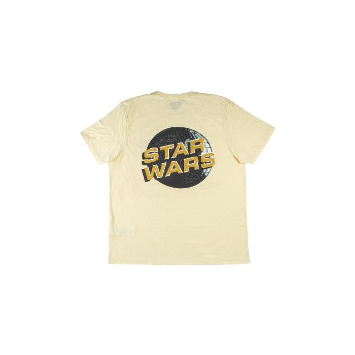 Camiseta Corta Premium Single Jersey Punto Star Wars Blanco 1