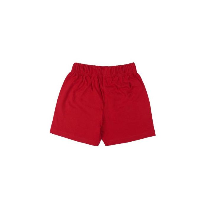 Pijama Corto Single Jersey Mickey Rojo 4
