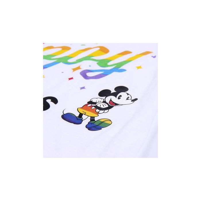 Camiseta Tirantes Single Jersey Punto Disney Pride Blanco 2