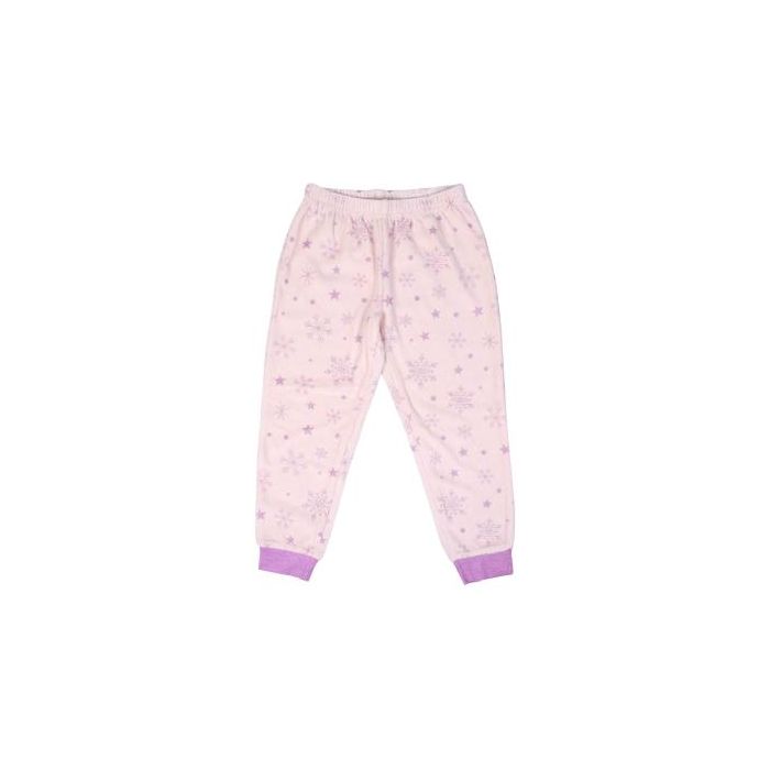 Pijama Largo Velour Cotton Frozen 2 Lila 3