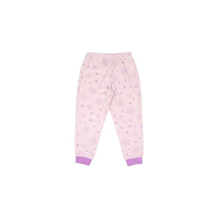 Pijama Largo Velour Cotton Frozen 2 Lila 4 Pijama Largo Velour Cotton Frozen 2 Lila 4