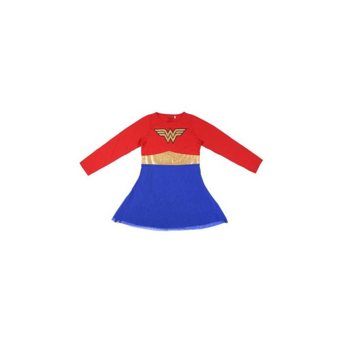 Vestido Wonder Woman Rojo 10 Años