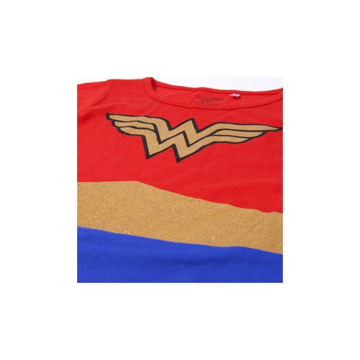 Vestido Single Jersey Tutu Wonder Woman Rojo 2