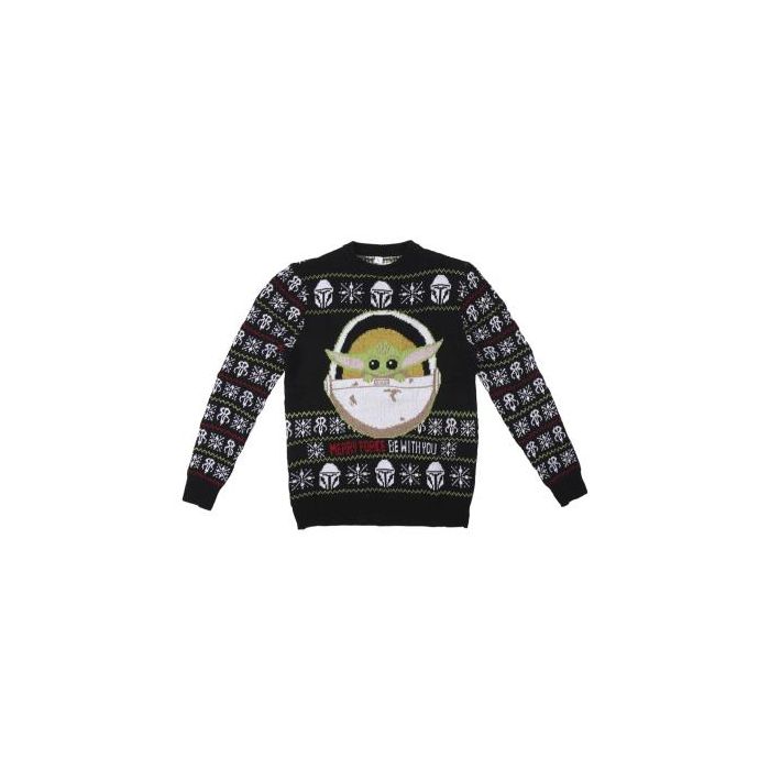 Jersey Unisex The Mandalorian Negro XL Jersey Unisex The Mandalorian Negro XL