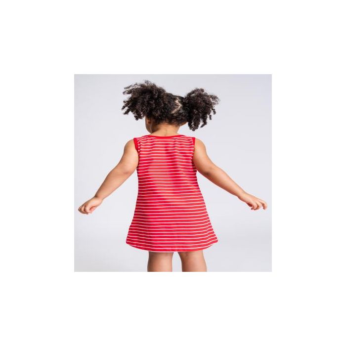 Vestido Single Jersey Punto Minnie Rojo 4 Vestido Single Jersey Punto Minnie Rojo 4