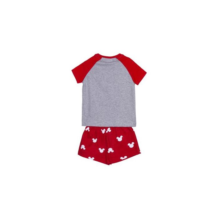 Pijama Corto Single Jersey Punto Minnie Rojo 1