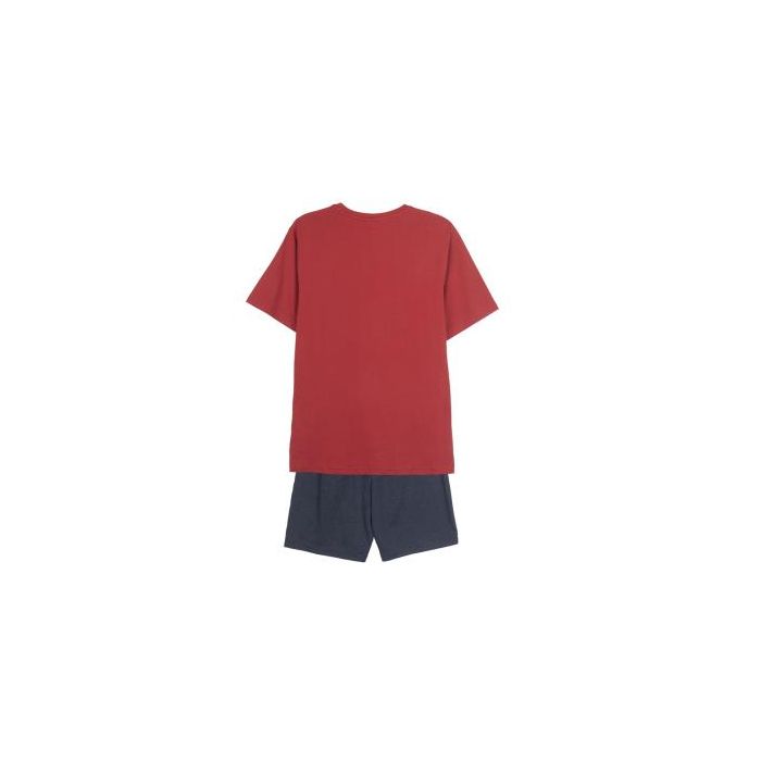 Pijama Corto Single Jersey Punto Harry Potter Rojo Oscuro M 1