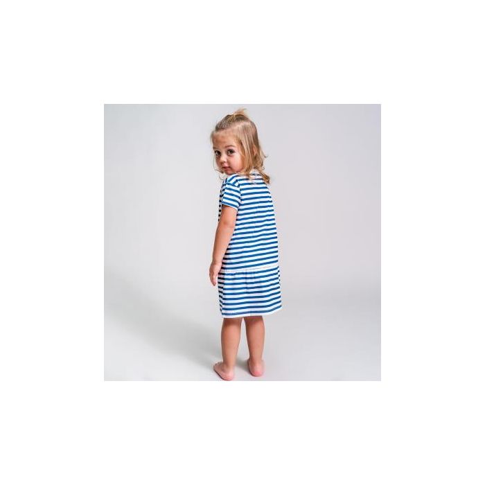 Vestido Single Jersey Punto Minnie Azul Oscuro 4