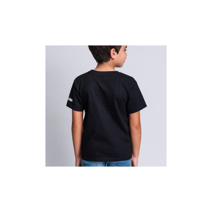 Camiseta Corta Single Jersey Punto The Mandalorian Negro 4