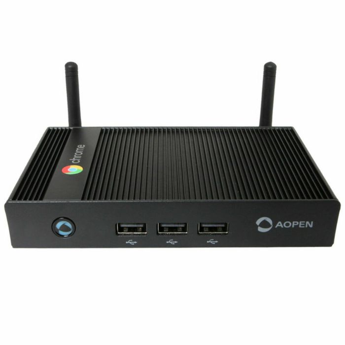 Aopen Chromebox mini reproductor multimedia y grabador de sonido 16 GB Wifi Negro Aopen Chromebox mini reproductor multimedia y grabador de sonido 16 GB Wifi Negro