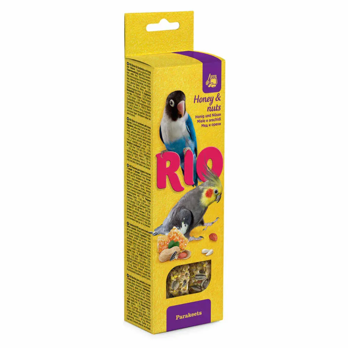 Rio Sticks Miel Y Frutos Secos Pericos 8x2X75 gr