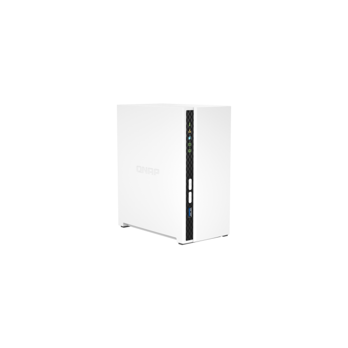 QNAP TS-233 servidor barebone Mini Tower Blanco 1