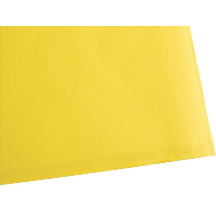 Papel Seda Liderpapel Amarillo 52x76 cm 18 gr Paquete De 25 Hojas 2