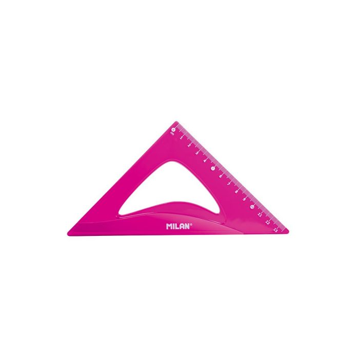 Milan Kit de 4 reglas flex&resistant rosa translucido 3