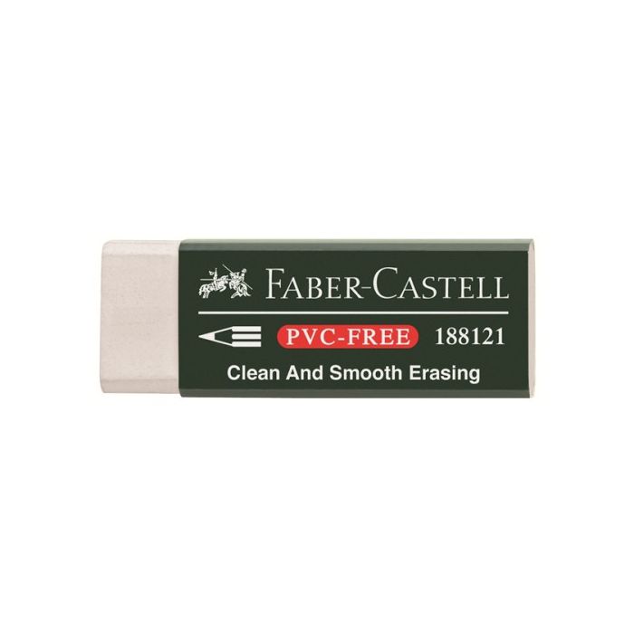 Faber-Castell 188121 goma Plástico Blanco 1 pieza(s)