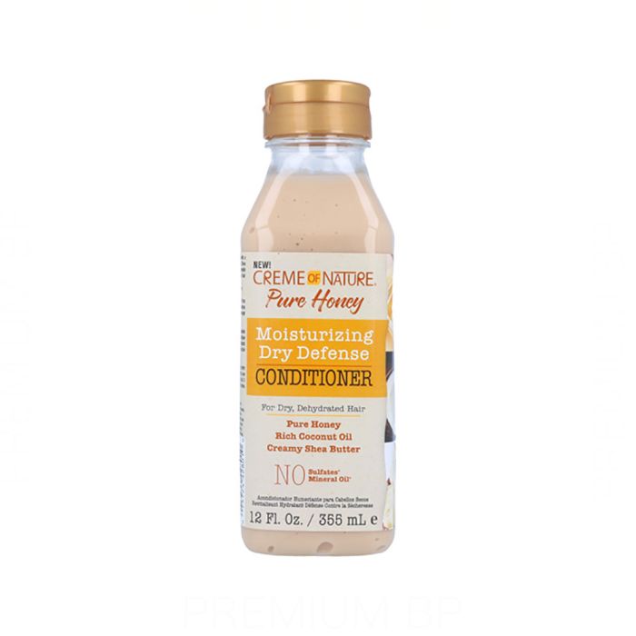 Acondicionador Pure Honey Moisturizing Dry Defense Creme Of Nature (355 ml)