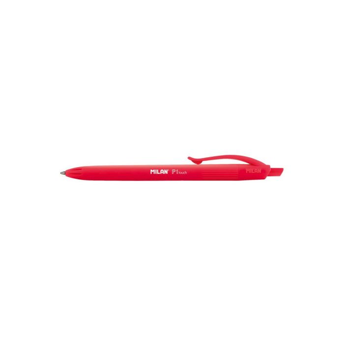 Milan 176512925 bolígrafo Rojo Bolígrafo de punta retráctil con pulsador 25 pieza(s) 1
