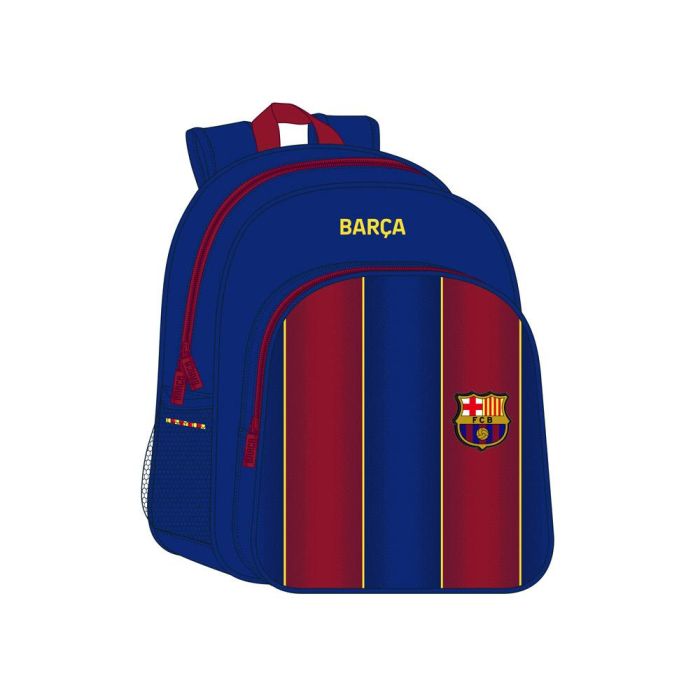 Mochila Escolar F.C. Barcelona 20/21 Granate Azul marino