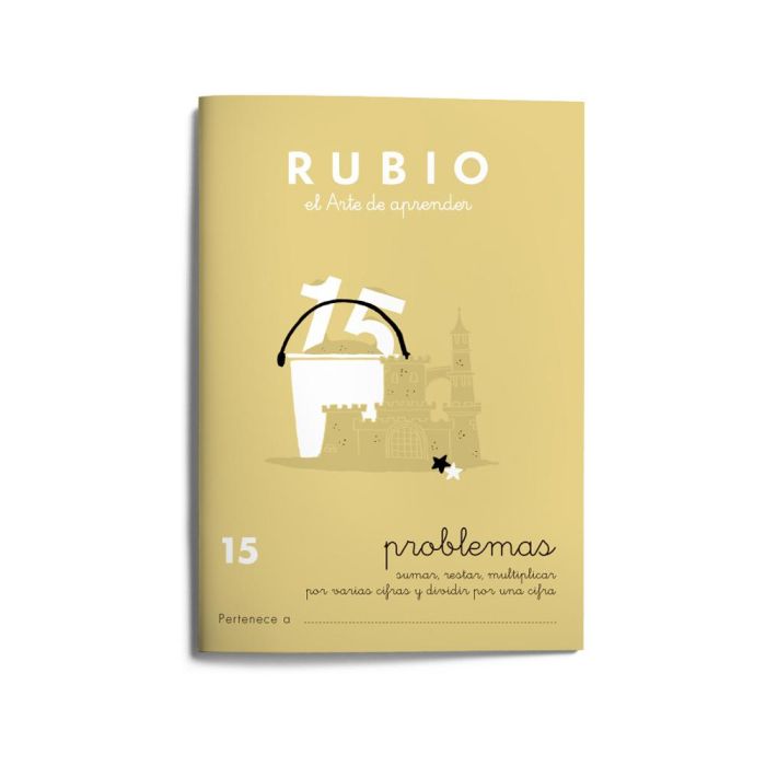 Cuaderno Rubio Problemas Nº 15 10 unidades 1