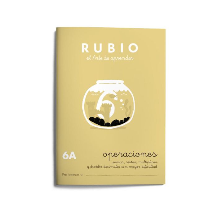 Cuaderno Rubio Problemas Nº 6A 10 unidades 1