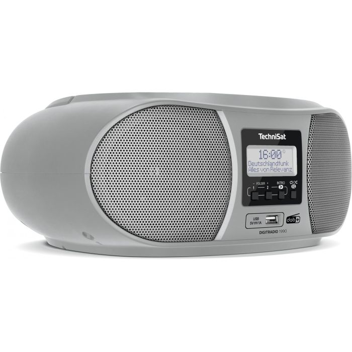 Technisat DigitRadio 1990 silber 1 Technisat DigitRadio 1990 silber 1