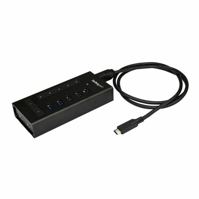 Hub USB Startech HB30C5A2CST Negro