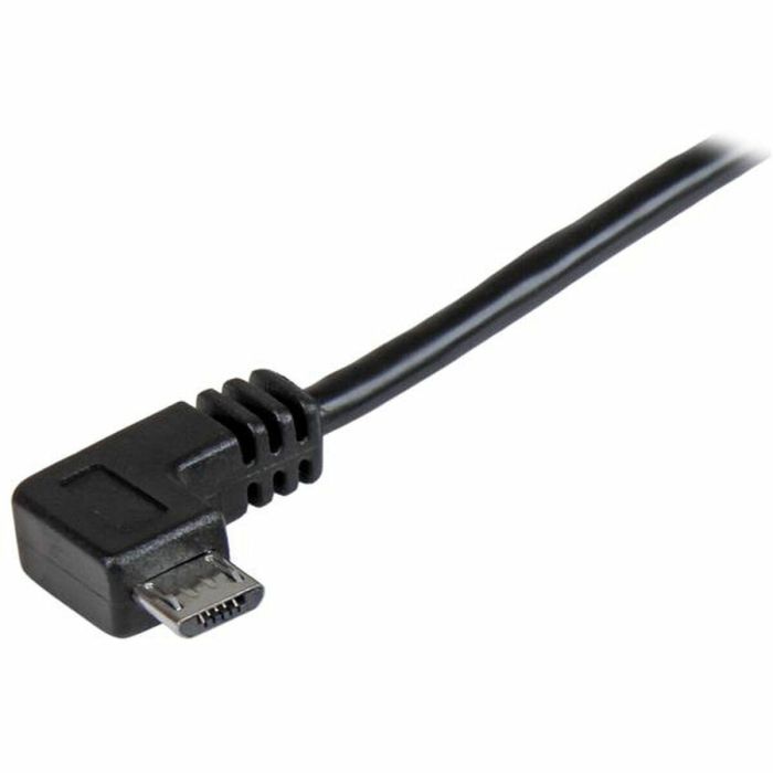 Cable USB a Micro USB Startech USBAUB50CMRA Negro 2