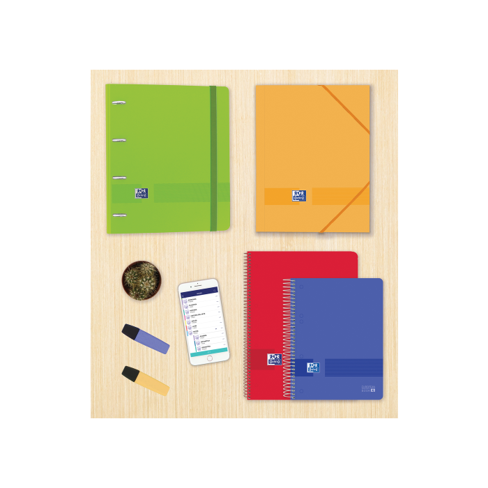 Carpeta de anillas Oxford Europeanbinder Polyfoam 1 unidad A4 A4+ 1