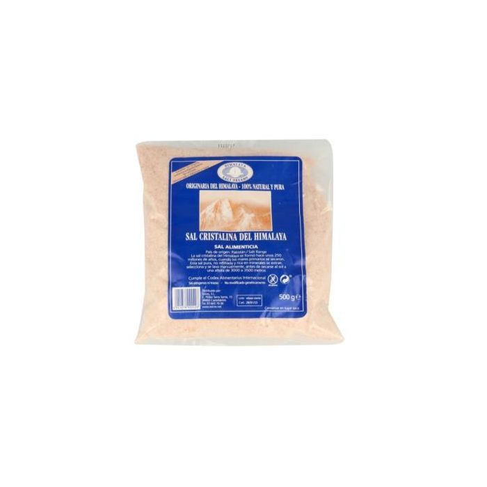 MADAL BAL Sal Rosa Molida del Himalaya 500Gr. Pura y Natural, Sin Antiapelmazantes ni Químicos