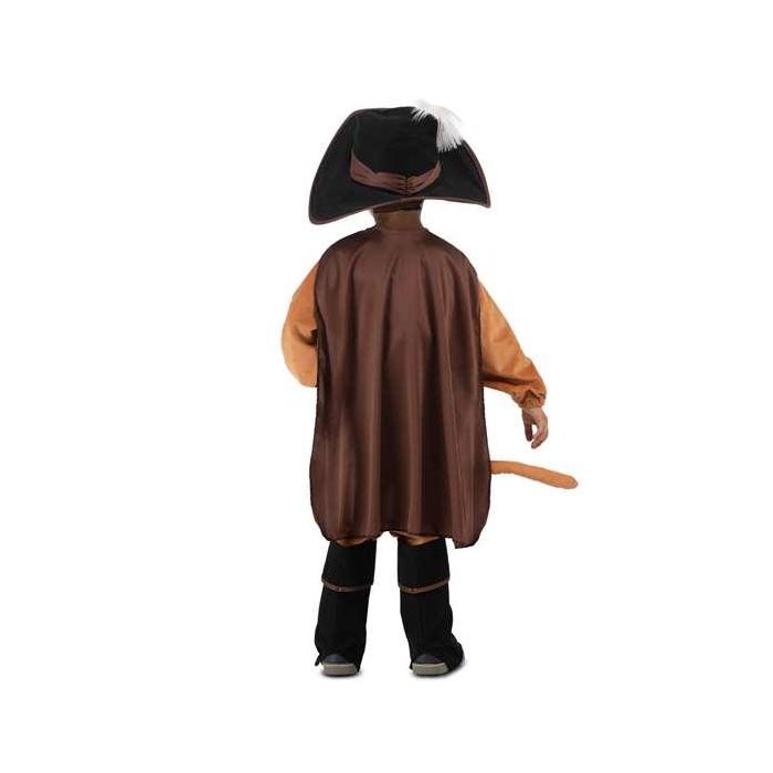 Disfraz Gato Con Botas Sombrero, Máscara, Capa, Mono, Cinturón, Cola Y Polainas Talla 5-6 Y 2 Disfraz Gato Con Botas Sombrero, Máscara, Capa, Mono, Cinturón, Cola Y Polainas Talla 5-6 Y 2
